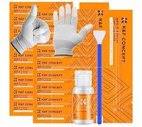 Minadax KF Sensore Pulizia Set APS-C 20x Tamponi 16mm + Guanti + 20ml Detergente Sensore