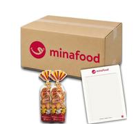 minafood Bundle para Galletas de Huevo Halal 2x200g + Bloc de Notas