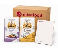 minafood Bundle para Harina Nuvola Tipo 0 & Semola 1kg + Bloc de Notas