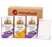 minafood Bundle para Harina Semola & Nuvola 3x1kg + Bloc de Notas