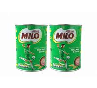minafood Bundle para Milo Cacao en polvo con malta 2x400g + bloc de notas