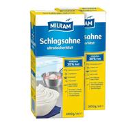 minafood Bundle para Nata para Montar UHT 30% 2x1000ml + Bloc de Notas