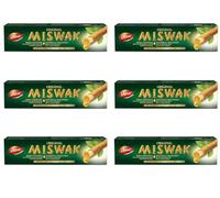 minafood Bundle para Pasta de Dientes de Hierbas Miswak 6er Set + Bloc de Notas