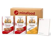 minafood Bundle para Pizzeria Tipo 00 2x1kg + Semola 1x1kg + Bloc de Notas