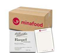 minafood Bundle para Virutas de Chocolate 1kg + Bloc de Notas