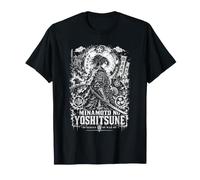Minamoto No Yoshitsune Genio del Guerrero Samurai Camiseta