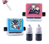 Minan Sello digital de papel de enseñanza - Sello de multiplicación y división Dentro de 100 preguntas de práctica de matemáticas, para jardín preescolar, suministros escolares