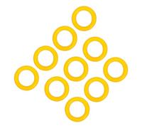 MINAOLULUS 10 Piezas Anillos de Goma para Máquina de Coser, Accesorios de Repuesto para Devanadora de Bobina, Caucho Resistente, Semitransparente, Compatibles Máquina de Coser Vintage