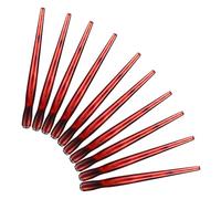 MINAOLULUS 10 Portaplumas de Inmersión Rectos de Madera Roja para Dibujo de Cómics, Soporte para Plumillas de Caligrafía y Pintura, Suministros Artísticos para Escribir y Dibujar