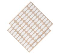 MINAOLULUS 100 Unidades Almohadillas Cm Antideslizantes 1.70x0.70x0.20 de PTFE Ultrafinos de Borde Curvo, Adhesivos para Movimiento en Suave y Pies Ratón Oficina Edición de Video