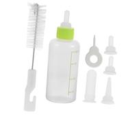 MINAOLULUS 1juego Biberón De Alimentación para Mascotas Capacidad Kit De Biberón para Recién Nacidos De Gato y Perro Incluye Tetinas De Repuesto para Cachorros y Gatitos