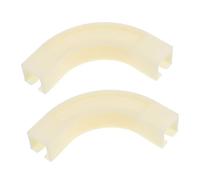 MINAOLULUS 2piezas Conector De Esquina Grados para Barras De Cortina De Techo De Accesorios De Cortina Adaptables y Elegantes para Dividir Espacios y Decorar Ventanas