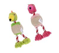 MINAOLULUS 2piezas Juguete De Masticar para Set Flamingo y Chillón para y Medianos La y El Aburrimiento