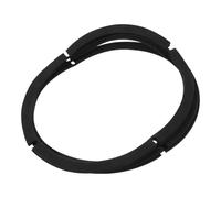 MINAOLULUS 4 Piezas de Anillo de Esponja para Borde de Altavoz 8 Pulgadas 4 Agujeros, Junta de Sellado Acústico para Reparación y Mantenimiento de Altavoces, Protección contra Polvo