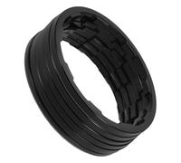 MINAOLULUS 6 Piezas Arandela de Volante de Bicicleta Espaciador para Casete de Aleación de Aluminio Negro, 1/1,5/1,85/2/2,18/2,35mm, Ajuste Fino de Marchas para Cassette de Bicicleta, Uso