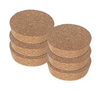 MINAOLULUS 6piezas Tapones De Corcho para Macetas De Vidrio Tapas para Jarrones De Hidroponía y Terrarios Sellos Resistentes y Reutilizables