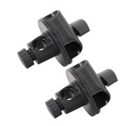 MINAOLULUS Abrazaderas Ajustables para Brazo de Soporte de Micrófono 2 Piezas, Adaptador de Rack Rotativo 360°, Compatibles con Trípode y Soporte Telefónico, Accesorios para Transmisión