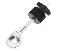 MINAOLULUS Accesorio Apilador de Platillos para Batería de Metal Color Plata Función de Amortiguador y Diseño Que No Se Afloja para Instrumentos de Percusión