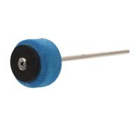 MINAOLULUS Baqueta de Pedal para Bombo de Fieltro Negro y Azul Reforzada | Metal, Muelle de Tensión Regulable, Sistema de Cadena Única, Escenario y Estudio