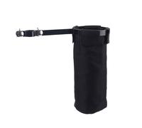 MINAOLULUS Bolsa para Baquetas de Batería Negra Resistente al Agua Nylon, Estuche Compacto para Accesorios de Instrumentos Musicales Adecuado para Estudiantes y Artistas