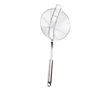 MINAOLULUS Colador de Acero Inoxidable con Gancho para Colgar, Espumadera Ligera y Resistente Adecuado para Restaurantes y Cocina Profesional