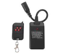MINAOLULUS Control Remoto para Máquina de Humo y Máquina de Nieve, Plástico y Metal, Negro, 400w/500w/900w/1500w, Señal Fiable y Cambio Rápido de Efectos, para Actuaciones y Fiestas