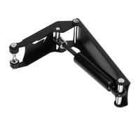 MINAOLULUS Dispositivo de Caída Lenta para Piano Ultrafino, Búfer Silencioso Metálico Antipresión Negro Diseño de Notas Musicales, Accesorio Seguro para Cubierta de Teclado, Adecuado