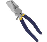 MINAOLULUS Herramienta para Romper Vidrios y Cortar Vidrio Coloreado Alicates de 8 Pulgadas Diseño para Trabajos en Vidrieras