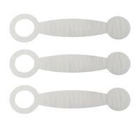 MINAOLULUS Herramientas de Reparación para Flauta y Instrumento de Viento de Madera, 3 Piezas de Acero Inoxidable para Reemplazar y Aplanar Almohadillas, Kit Profesional y Aficionado