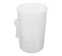 MINAOLULUS Jarra Medidora Dispensador Fácil de Usar de 2000ml de Plástico Transparente para Aceite y Líquidos Adecuado para Cocina y Mantenimiento de Automóviles