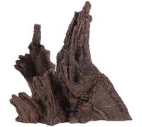 MINAOLULUS Madera Flotante Artificial para Acuarios de Resina Hueca Cueva Decorativa para Peces Betta y Reptiles, Decoración de Acuario Resistente y Realista para Hábitat y Escondite Natural