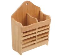 MINAOLULUS Organizador de Natural con Doble Compartimento Soporte para Cubiertos y Resistente al Agua para Cocina y Secado sin Manchas Varios estilos
