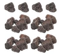 MINAOLULUS Piedras Volcánicas Naturales Decorativas para Baños de Pájaros, Roca de Lava Porosa de 1,1 Kg, Grava para Acuarios y Terrarios, Adecuado para Jardines Exteriores y Bebederos