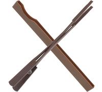 MINAOLULUS Pinza de Silencio para Piano Marrón, Accesorio Profesional de Afinación Abrazadera de Sordina de Agudos, Clip Compacto Resistente para Teclado de 88 Teclas, Herramienta