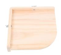 MINAOLULUS Plataforma de Salto Sectorial de Madera Resistente y Estructura Sólida, Accesorio Chic para Hámster y Cobaya para Jaulas de Animales Pequeños