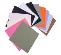 MINAOLULUS Tela para Bordado de Lino y Algodón 30x30 Cm 12 Piezas Colores Surtidos para Manualidades Diy, Patchwork y Costura Artística, Tela para Bordar en Tonos Claros y Coloridos