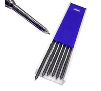 Minas de lápiz: minas de grafito macizo de 2,8 mm, núcleo de dibujo mecánico, insertos de marcado para carpintería, con control preciso de trazos y composición duradera, marca profesional