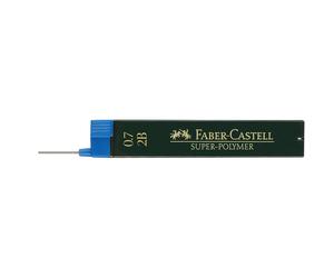 Minas Finas FABER-CASTELL Super-Polymer 0,7 mm. 2B