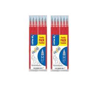 Pilot Pen Minas de repuesto Frixion Ball 0,7 mm Rojo 4 juegos de 3 (12 unidades)