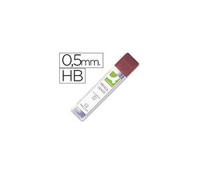 MINAS Q-CONNECT GRAFITO 0.5 HB -ESTUCHE DE 12 MINAS (12 unid.)