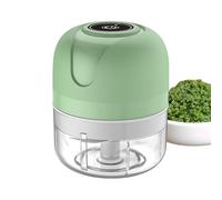 Mincer de ajo eléctrico, picadora vegetariana portátil eléctrica | Chopper de cebolla - Gadget de cocina inalámbrico USB carga pequeño procesador de alimentos para el hogar de cocina al aire libre
