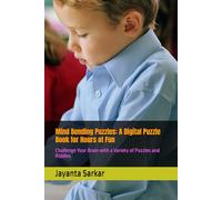 Mind Bending Puzzles: A Digital Puzzle Book for Hours of Fun: Challenge Your Brain with a Variety of Puzzles and Riddles
