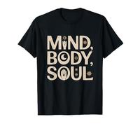 Mind, Body, Soul Design, Yoga Meditation Balance Camiseta
