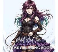Mind Boost Adult and Teen: Anime coloring book manga