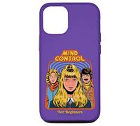 Mind Control Sarcastic Retro Vintage Funny Adult Humor Carcasa para iPhone 12/12 Pro