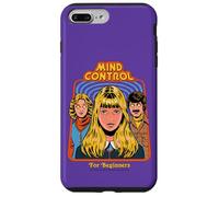 Mind Control Sarcastic Retro Vintage Funny Adult Humor Carcasa para iPhone 7 Plus/8 Plus