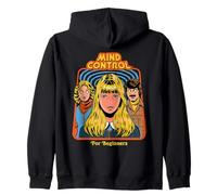 Mind Control Sarcastic Retro Vintage Funny Adult Humor Sudadera con Capucha