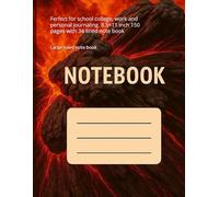 Mind flow notes: Structured 150 page awesome lined notebook 8.5×11 for study work & idea planing