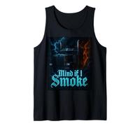 Mind If I Smoke Funny Trucker Truck Driver Trucking Dads Hombres Camiseta sin Mangas