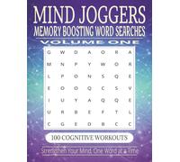 Mind Joggers Word Search:100 Memory Boosting Puzzles for Adults: Large Print Cognitive Workouts for Adults, Brain Games, Puzzle Book for Mental ... Time & Holidays (Mind Joggers Puzzle Series)